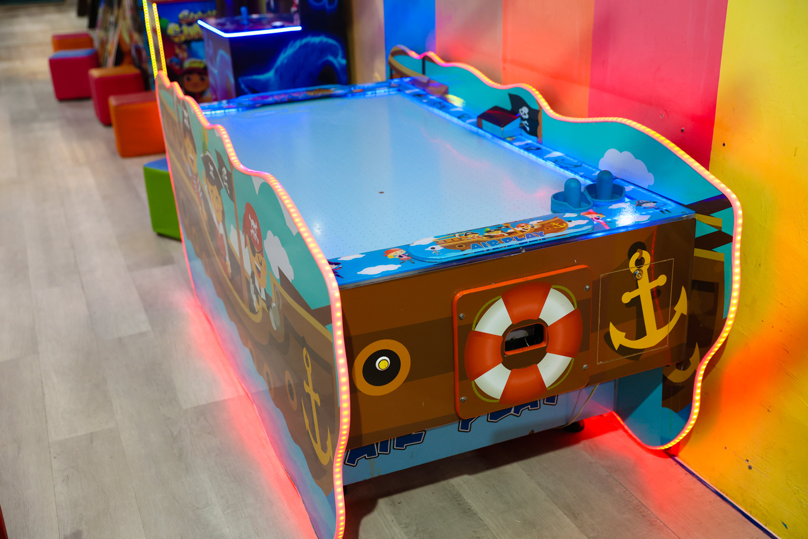 Air hockey — mesa pirata